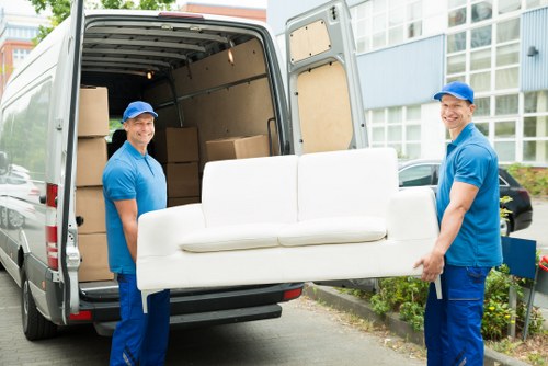 Moving truck service for homes and flats in West Hampstead
