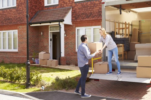 Local man and van service helping with a move in West Hampstead