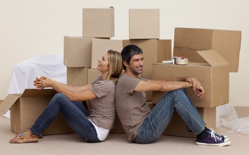 Local removal service organizing furniture transport in West Hampstead