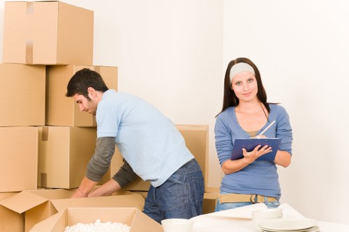 Professional office furniture move for a West Hampstead workspace