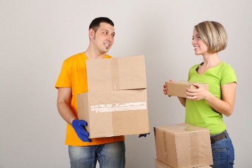 Careful packing and loading for a West Hampstead move
