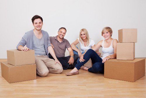Preparation and packing items for storage near West Hampstead
