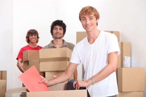 Moving boxes and furniture for a West Hampstead relocation