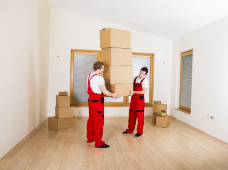 Local removals van supporting a West Hampstead property move